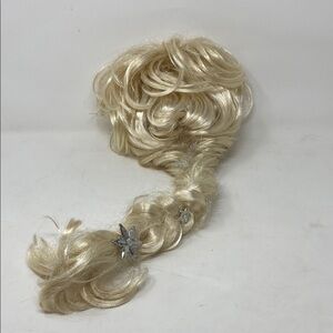 Disney Blonde Elsa Wig with Silver Accents